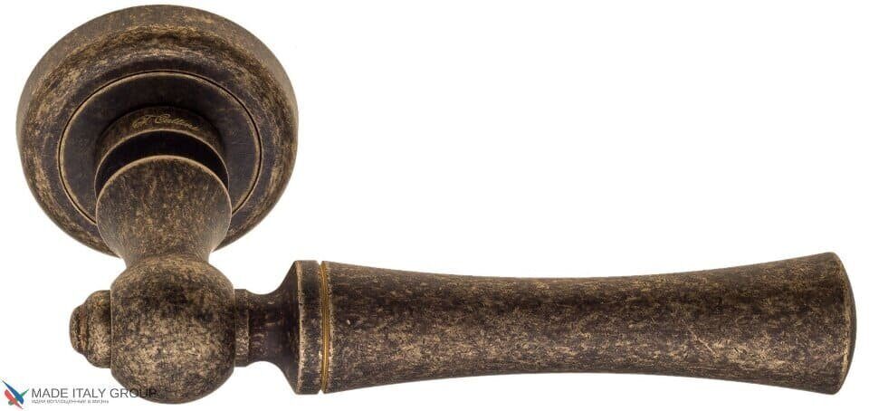 Дверная ручка Fratelli Cattini "FOGGIA" D1-BA античная бронза